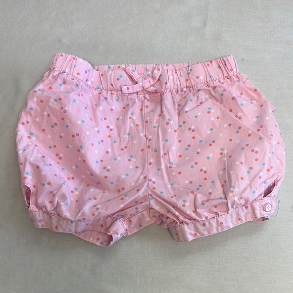 Disney - Baby/Toddler Pink Shorts with Polka Dots - Picture 1 of 4